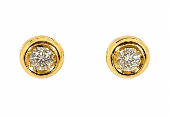 Pendientes Promesse Mujer in Oro Diamante 0.08 Ct OPPAOR08 - OPPAOR08